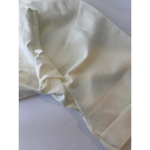 Nebility White Shapewear Bodysuit Padded Bra Waist Waist Trainer Size M/L - Picture 6 of 9